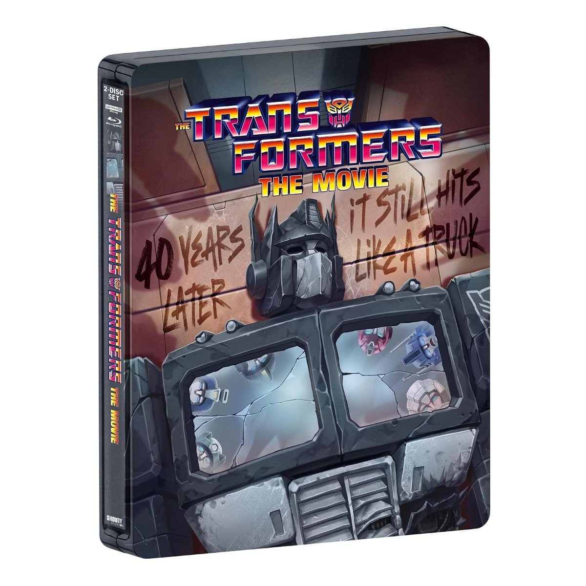 The Transformers: The Movie (4K UHD, 40th Anniversary LE Steelbook)