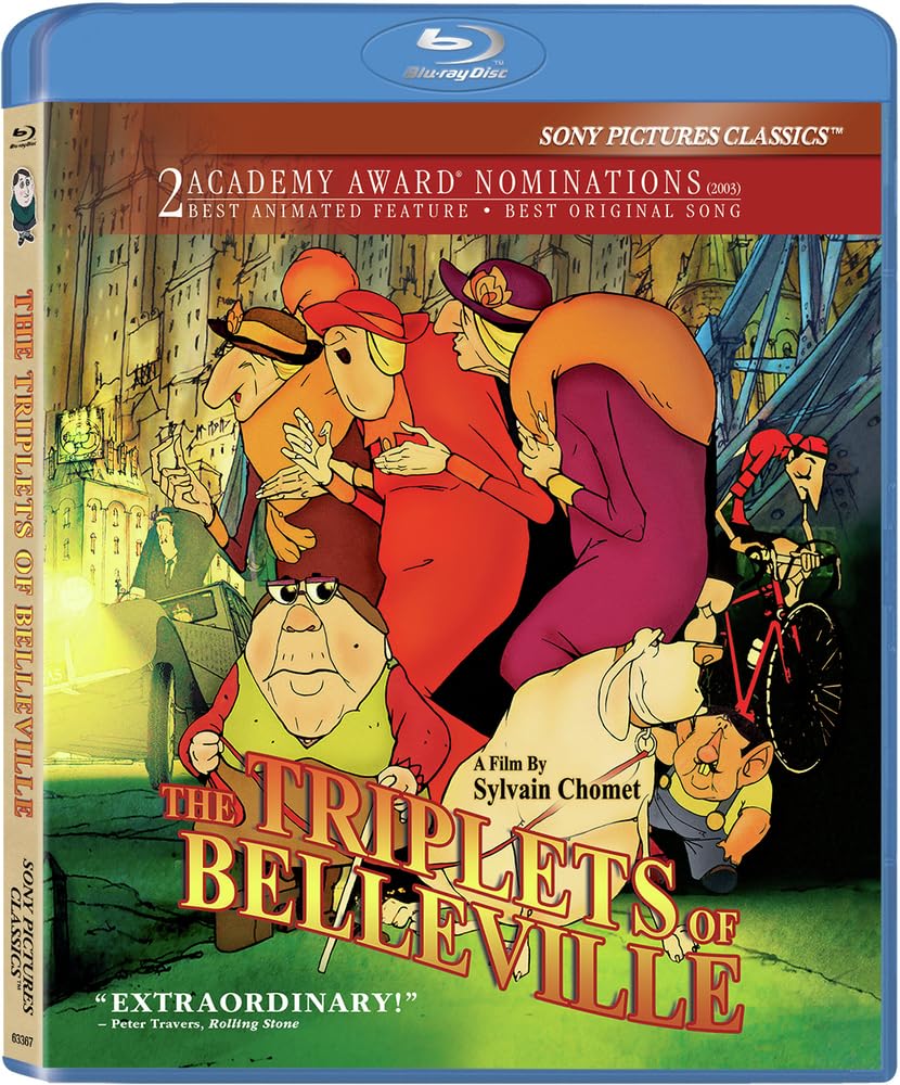 The Triplets Of Belleville - New Blu - Ray