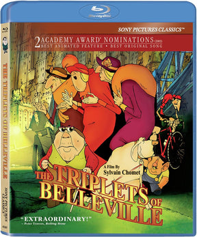 The Triplets Of Belleville - New Blu - Ray