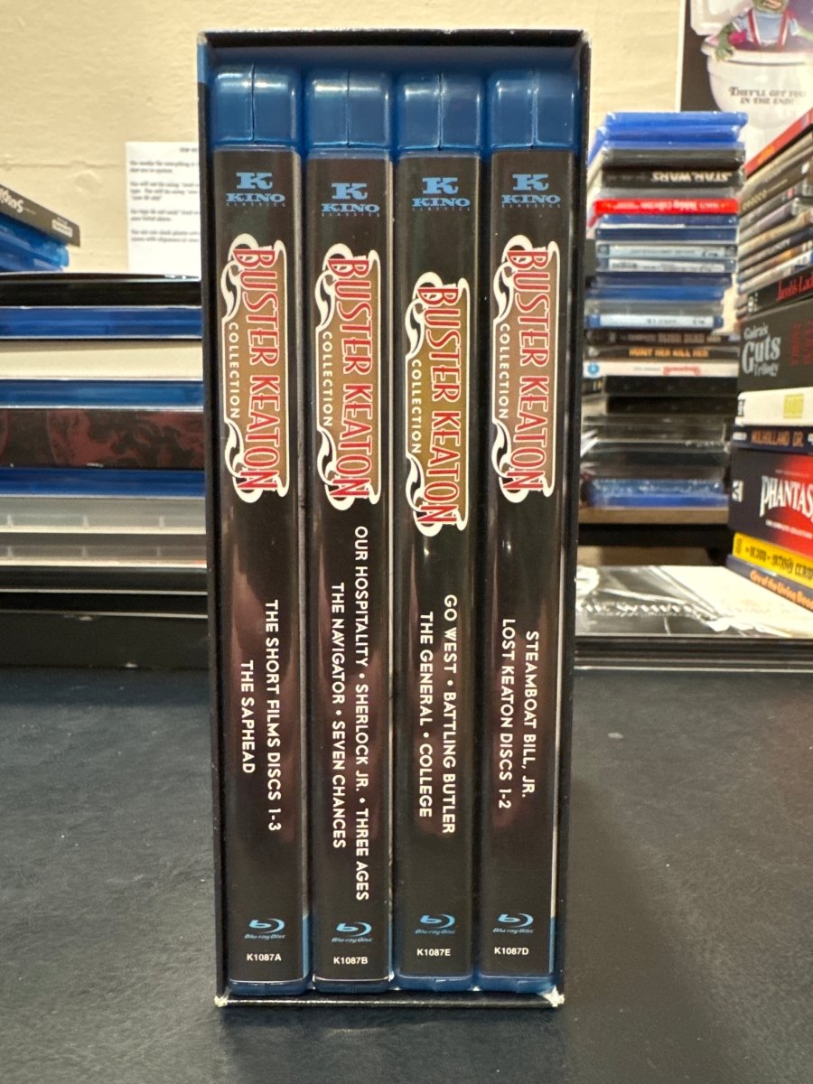 The Ultimate Buster Keaton Collection (14 - Disc Blu - ray Box Set) USED - Used Blu - Ray