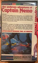 The Undersea Adventures of Captain Nemo VOLUME 2 *EX - RENTAL* CLAMSHELL (VHS) - VHS