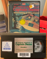 The Undersea Adventures of Captain Nemo VOLUME 2 *EX - RENTAL* CLAMSHELL (VHS) - VHS