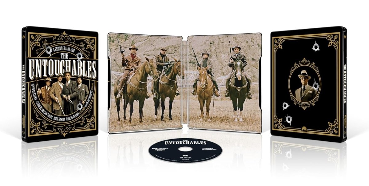 The Untouchables (4K UHD, Limited Edition Steelbook)