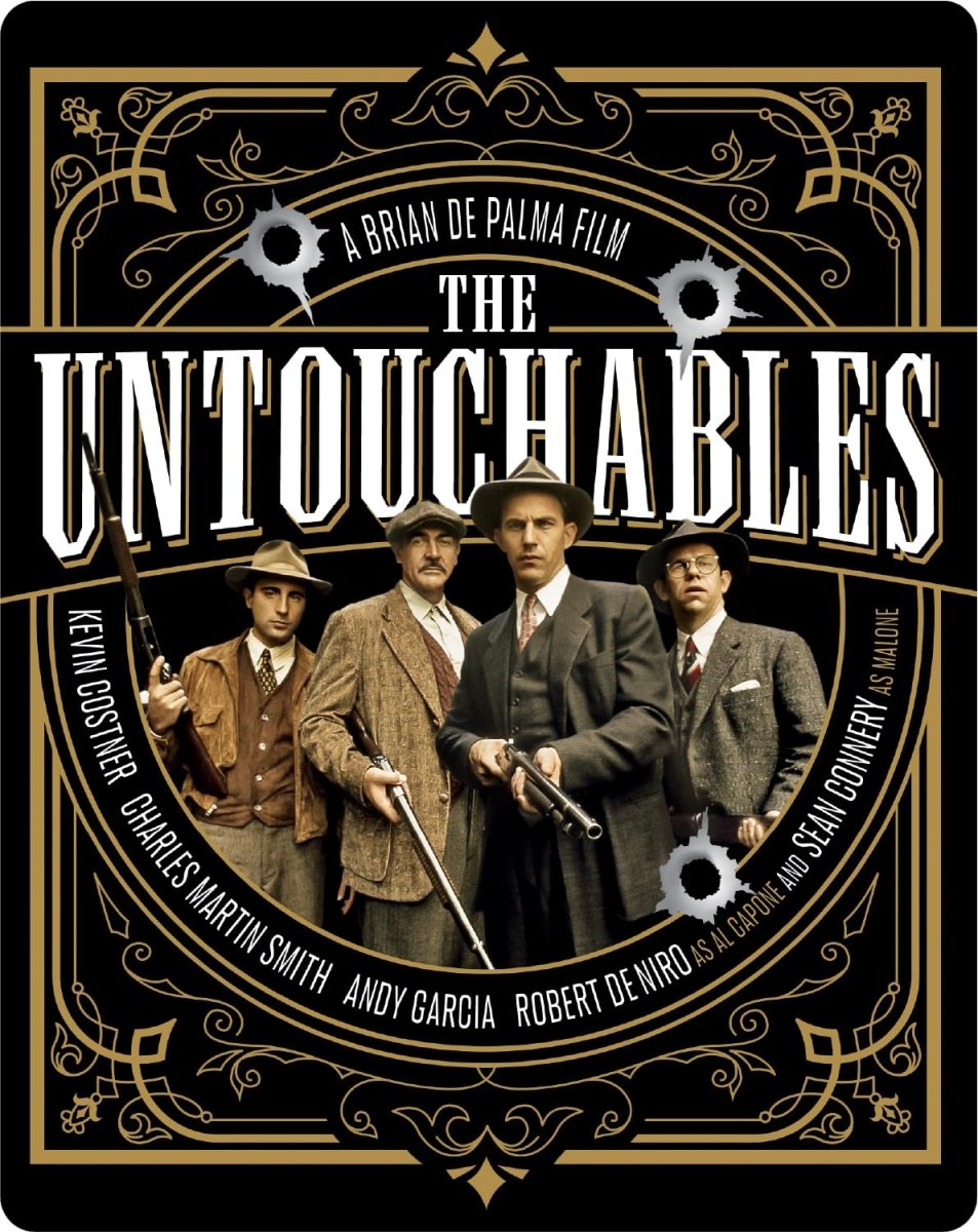The Untouchables (4K UHD, Limited Edition Steelbook)