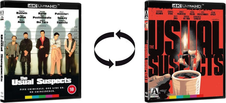 The Usual Suspects (4K UHD, Arrow UK, Region Free)
