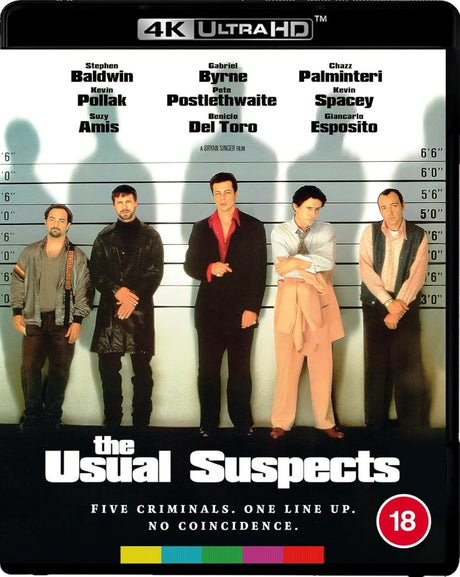 The Usual Suspects (4K UHD, Arrow UK, Region Free)