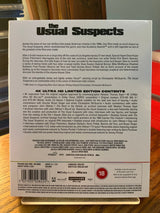 The Usual Suspects (4K UHD, Limited Edition, Region Free) w/SLIP USED