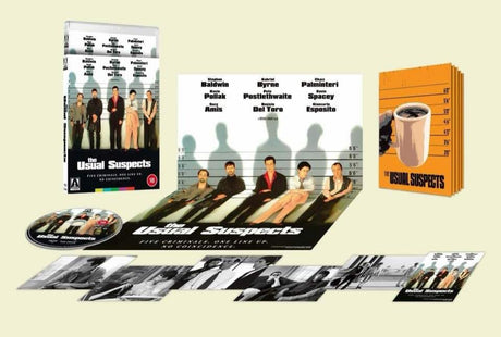 The Usual Suspects (Blu - Ray, Limited Edition, Region B) w/SLIP - New Blu - Ray