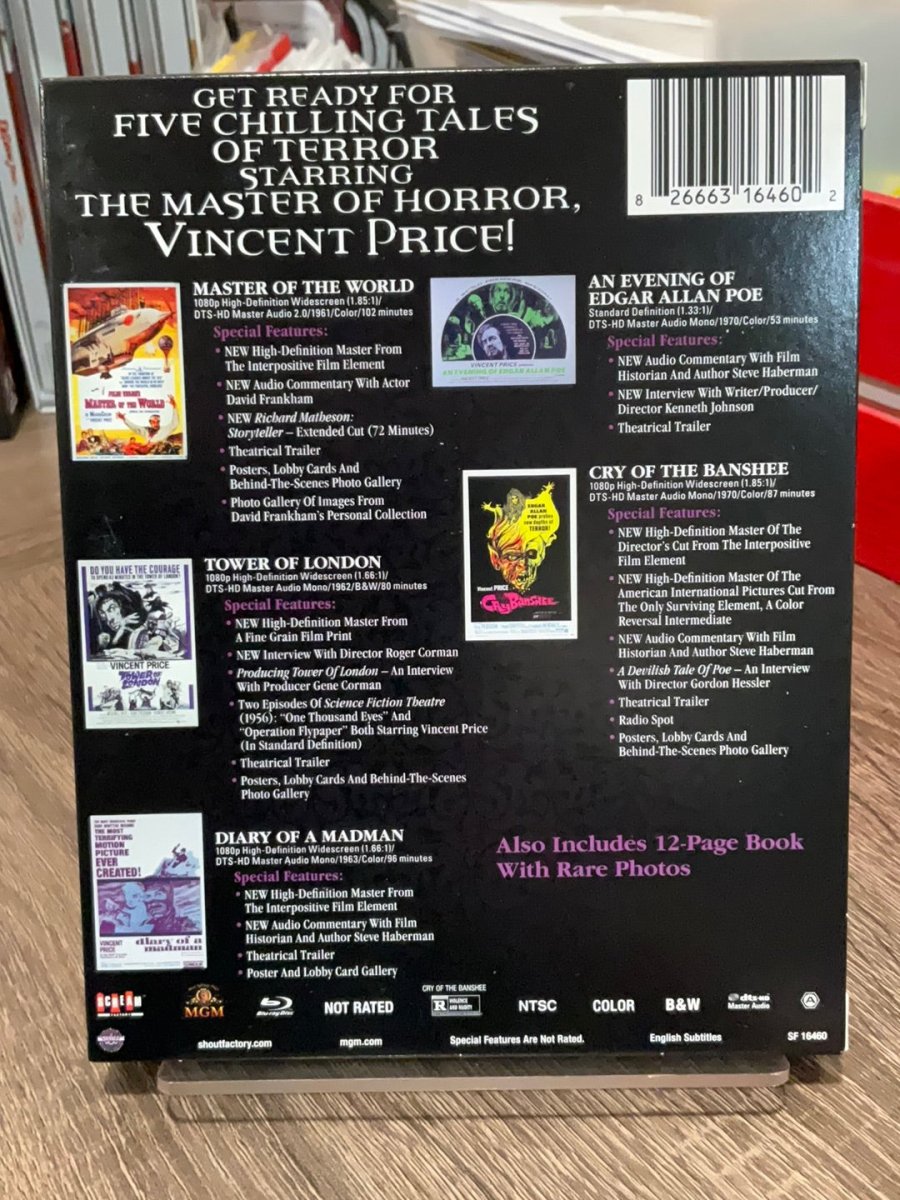 The Vincent Price Collection III W/SLIP USED
