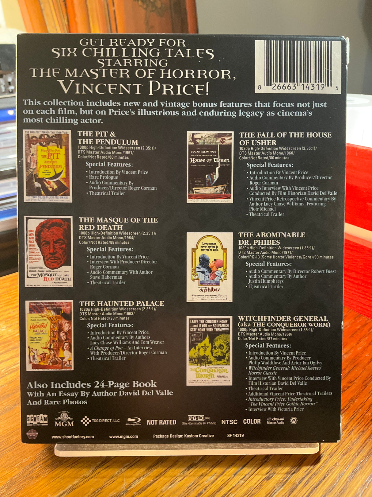 The Vincent Price Collection USED