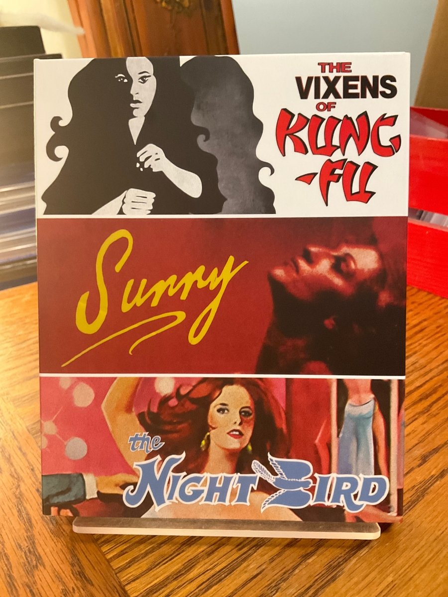 The Vixens of Kung Fu + Night Bird + Sunny w/SLIP USED