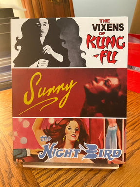 The Vixens of Kung Fu + Night Bird + Sunny w/SLIP USED