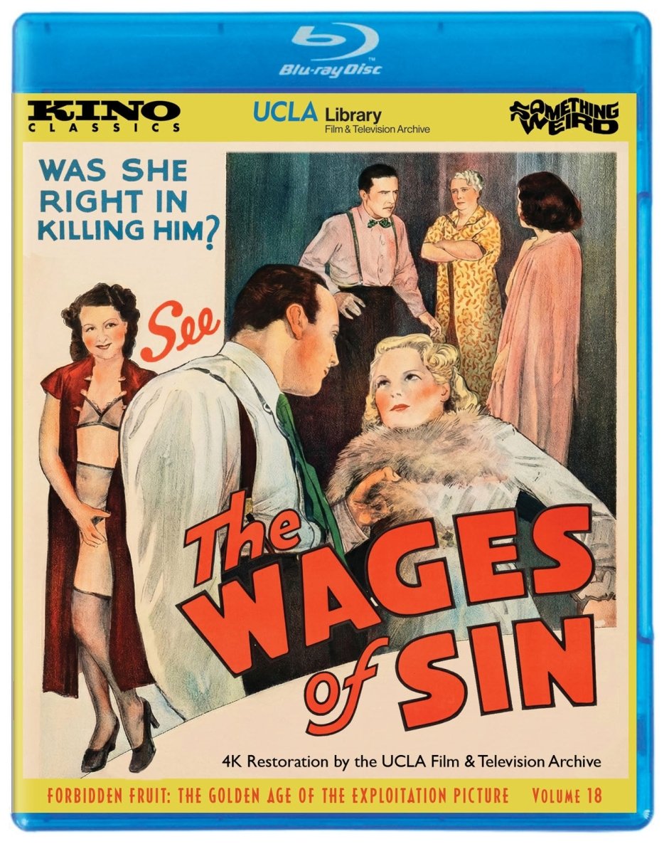 The Wages of Sin (Forbidden Fruit: The Golden Age of the Exploitation Picture Vol. 18) - New Blu - Ray