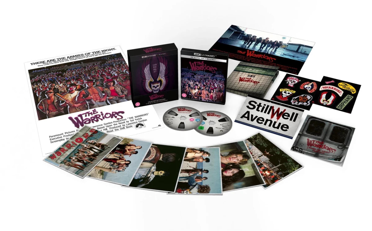 The Warriors (4K UHD, UK Limited Collector's Edition, Region Free)