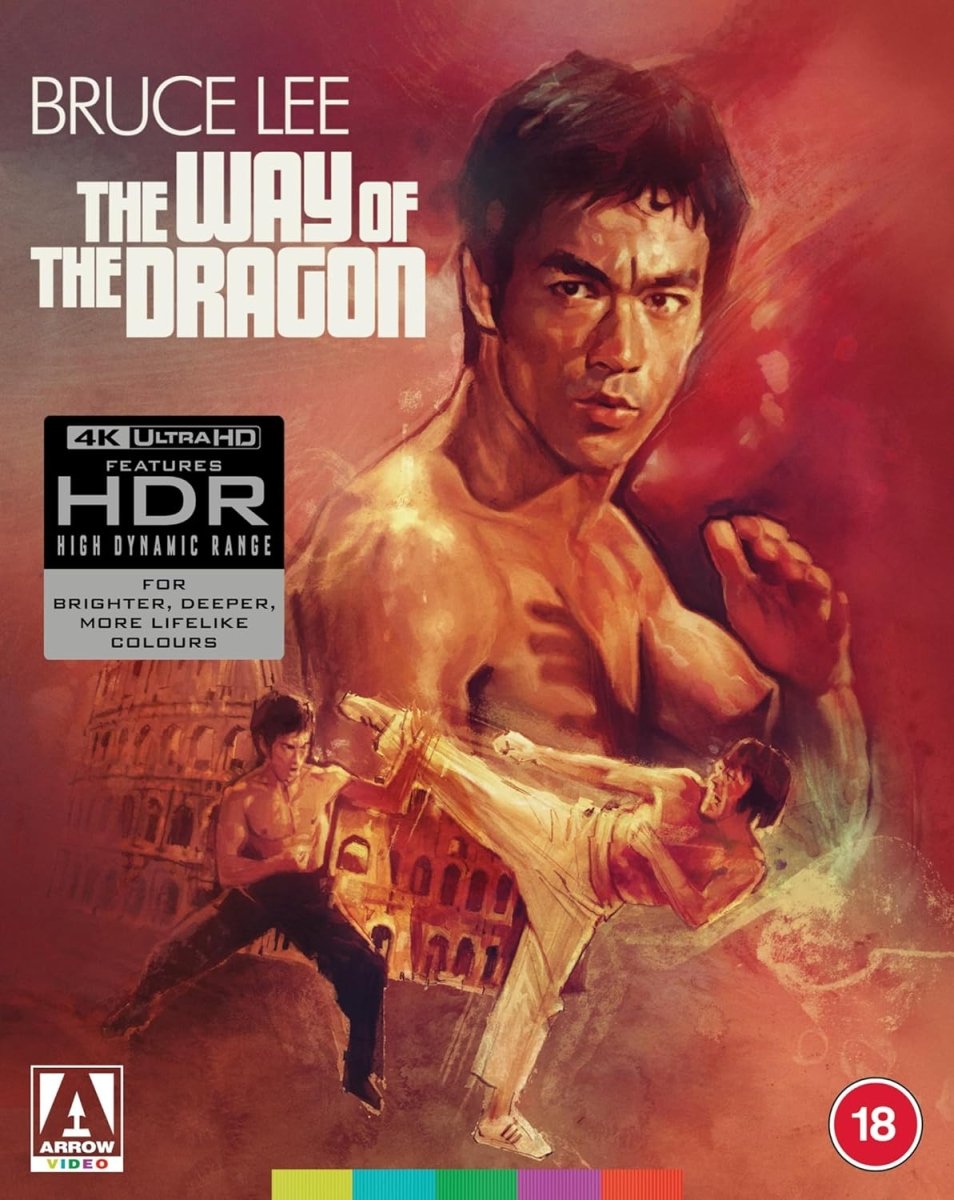 The Way of the Dragon (4K UHD, Limited Edition, Region Free/B) w/SLIP