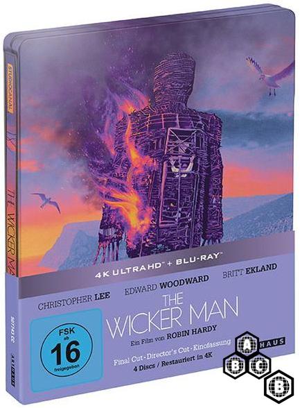 The Wicker Man (4K UHD, Limited German Edition Steelbook, Region
