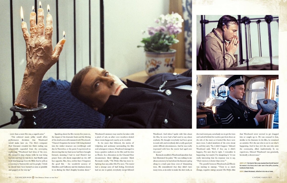 The Wicker Man: The Official Story of the Film (HC) **see notes, photos - Books