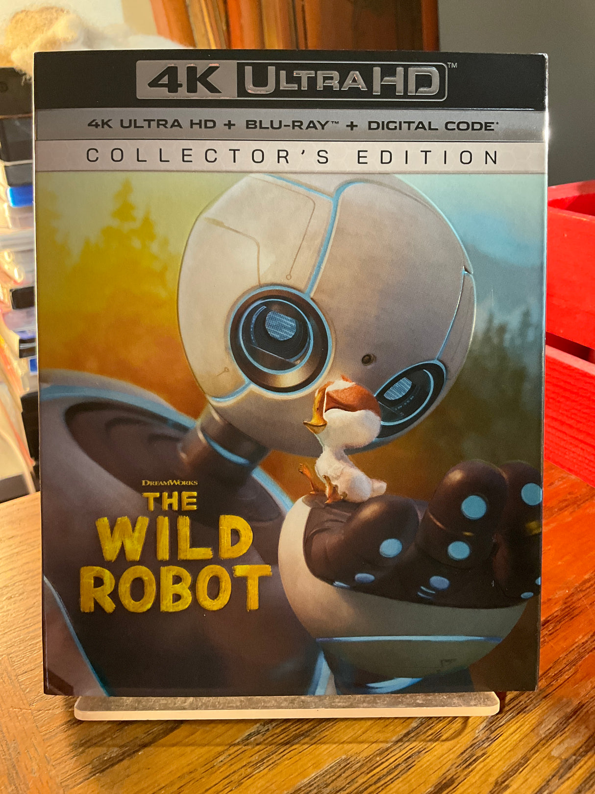 The Wild Robot - Collector's Edition (4K UHD) w/SLIP USED