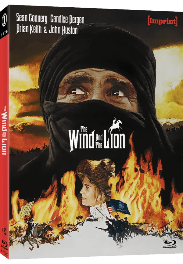 The Wind and the Lion (Limited Edition, Region Free) w/SLIP - New Blu - Ray