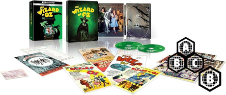 The Wizard of Oz (UK 4K UHD, 85th Anniversary Limited Edition Steelbook, Region Free/B) *one per customer