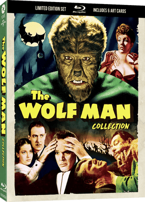 The Wolf Man Film Collection (Limited Edition w/Lenticular Hardcase, Region Free) - New Blu - Ray