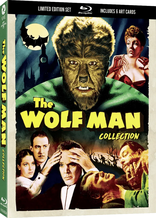 The Wolf Man Film Collection (Limited Edition w/Lenticular Hardcase, Region Free)