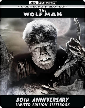 The Wolf Man (UK 4K UHD, Limited Edition Steelbook, Region Free/B) - New 4K UHD