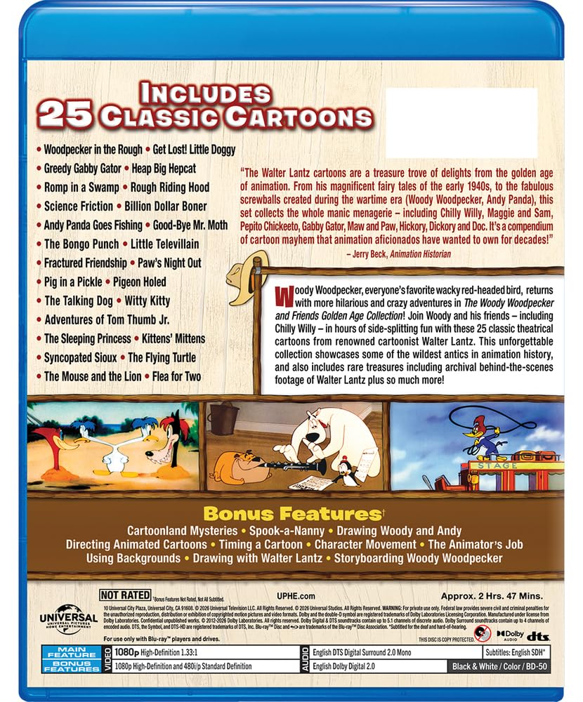 The Woody Woodpecker & Friends Golden Age Collection