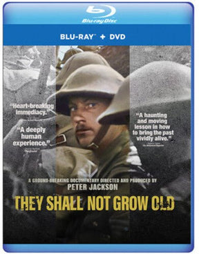 They Shall Not Grow Old - New Blu - Ray