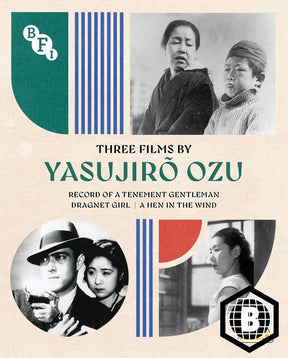 Three Films by Yasujirō Ozu (Region B) w/SLIP