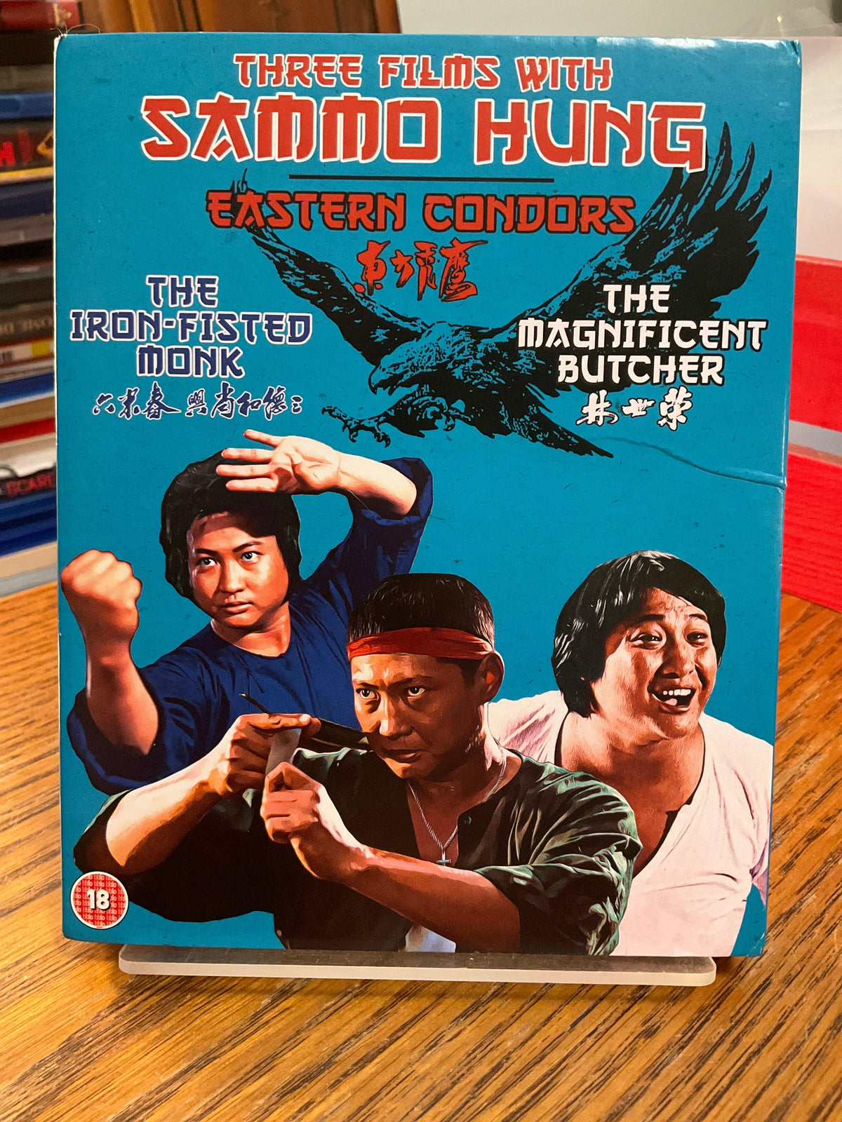 Three Films with Sammo Hung (Region B) w/SLIP USED