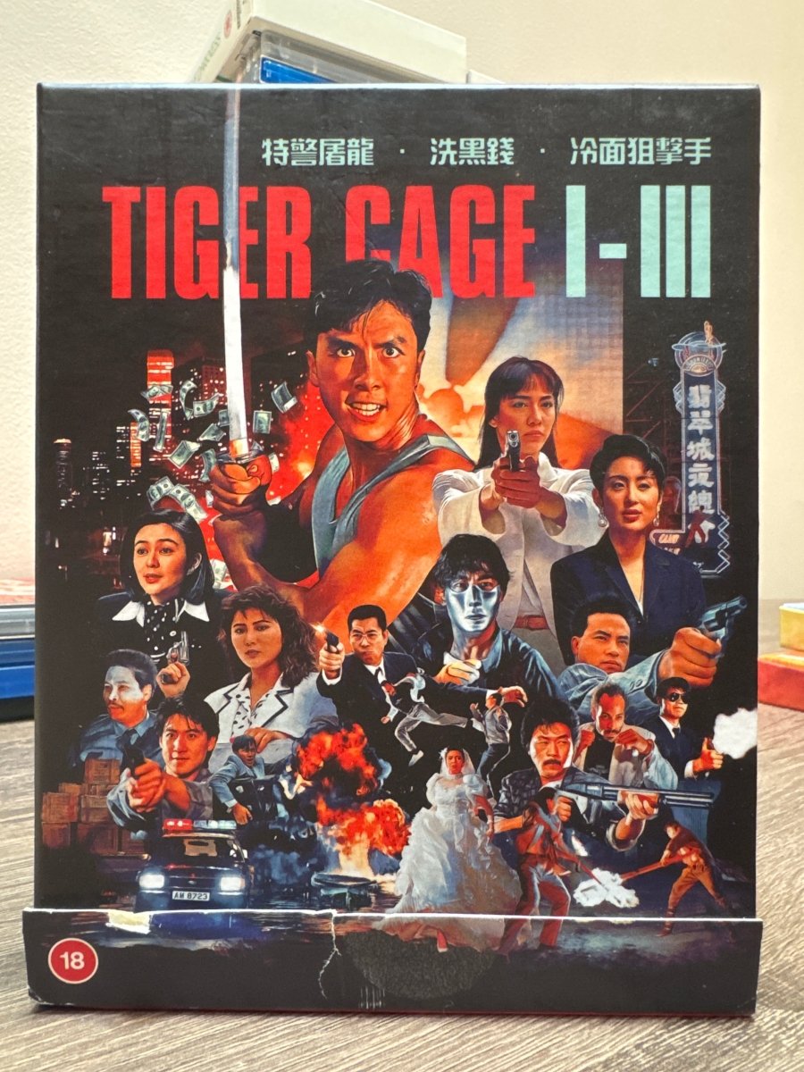 Tiger Cage Trilogy (Deluxe Collector's Edition, Region B) USED
