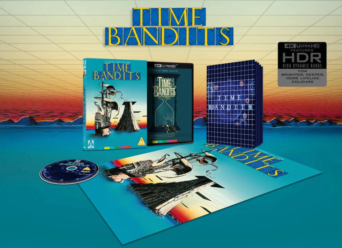 Time Bandits (4K UHD, Arrow UK, Limited Edition, Region Free) w/SLIP