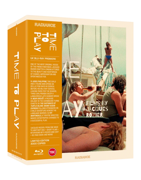 Time to Play: Films by Jacques Rozier (Limited Edition, Region B) - New Blu - Ray