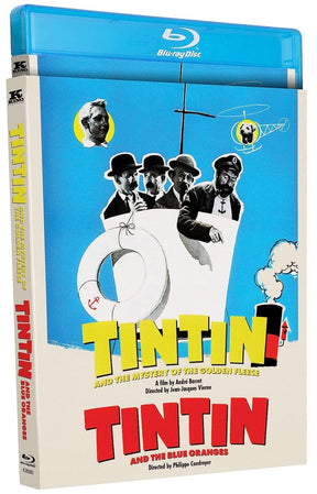 Tintin and the Mystery of the Golden Fleece / Tintin and the Blue Oranges w/SLIP USED