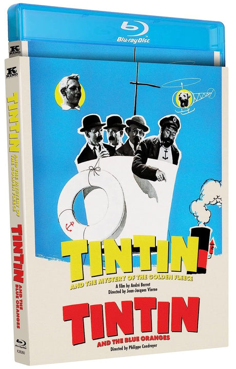 Tintin and the Mystery of the Golden Fleece / Tintin and the Blue Oranges w/SLIP USED