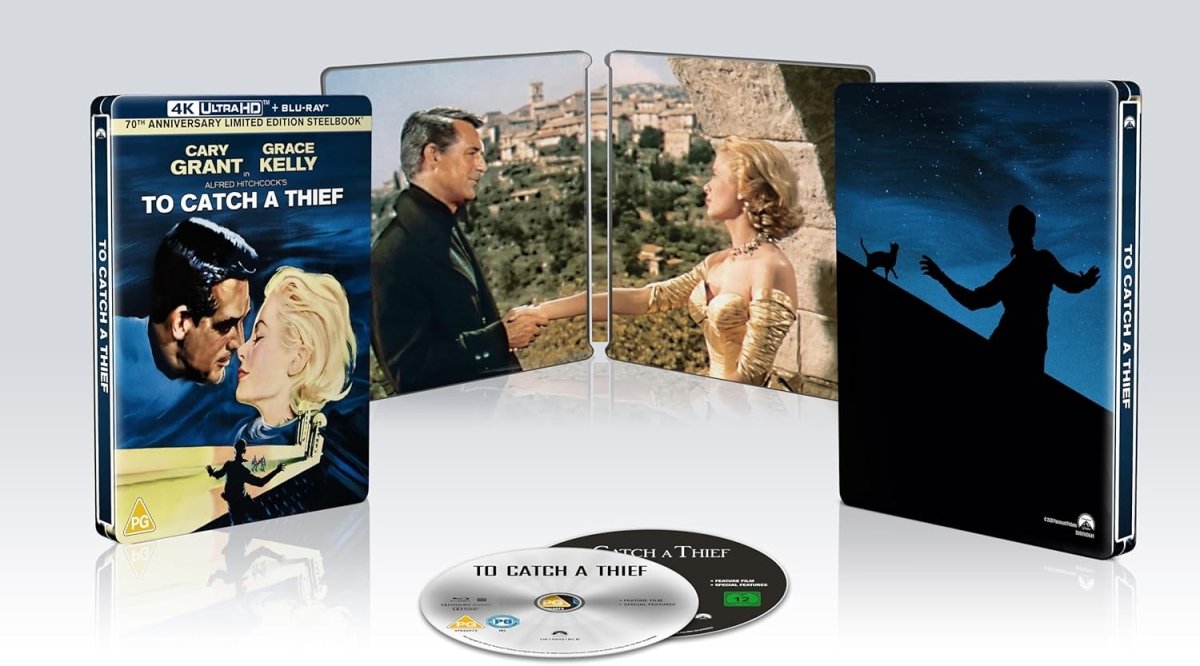 To Catch a Thief (4K UHD, UK Limited Edition Steelbook, Region Free/B) - New 4K UHD