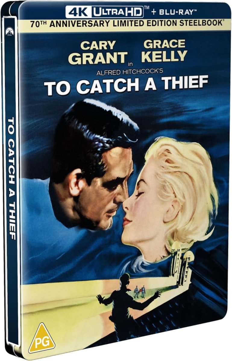 To Catch a Thief (4K UHD, UK Limited Edition Steelbook, Region Free/B) - New 4K UHD