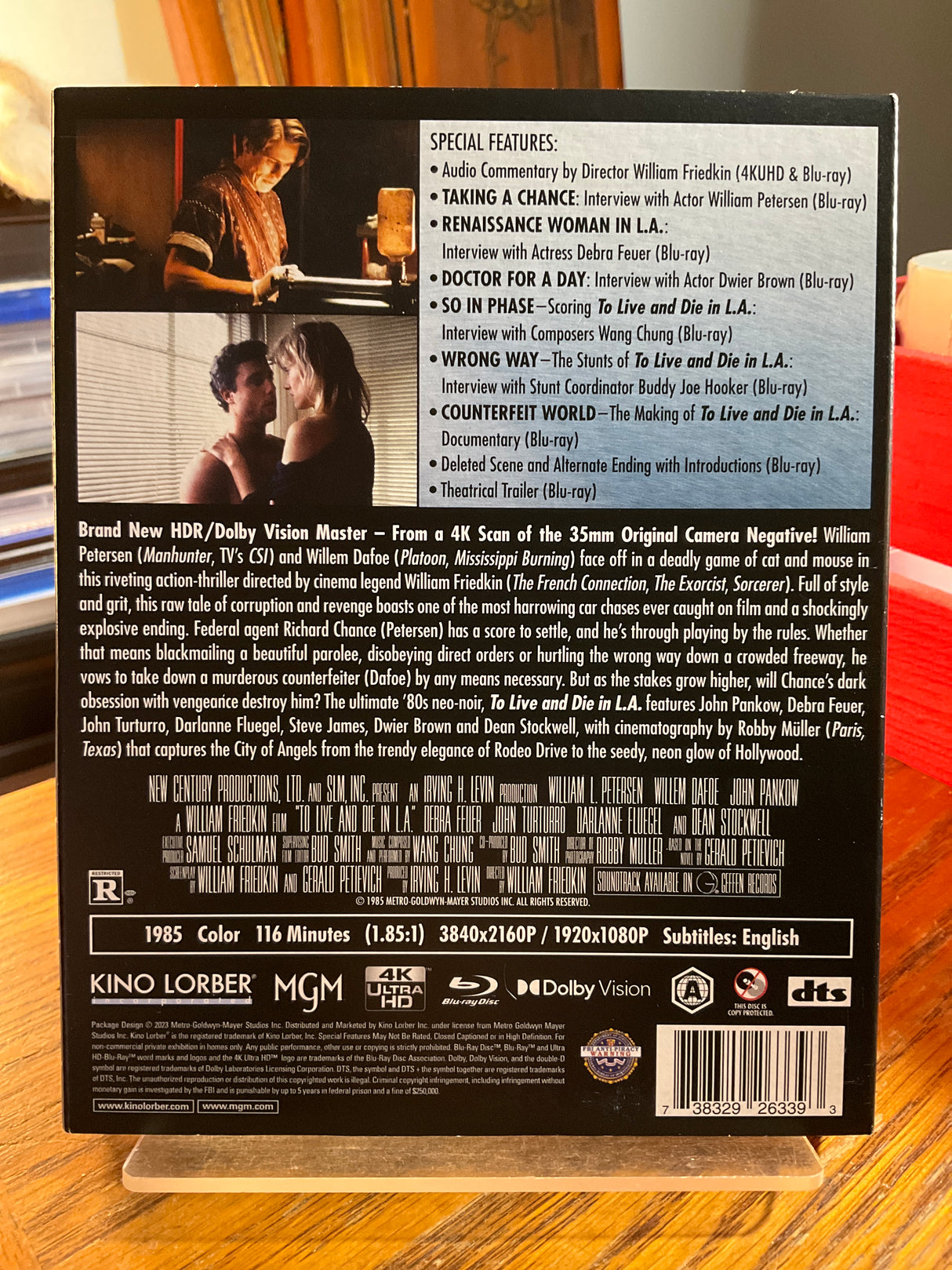 To Live and Die in L.A. 4K UHD w/SLIP USED