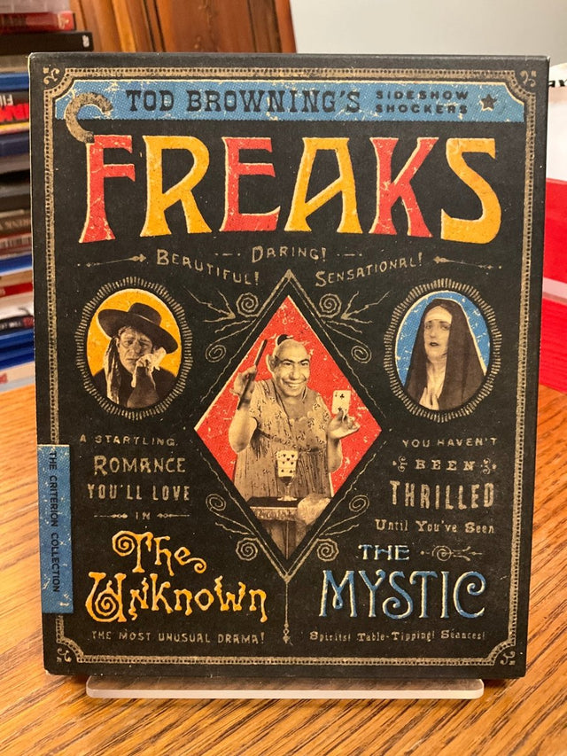 Tod Browning’s Sideshow Shockers Freaks / The Unknown / The Mystic: (#1194) USED