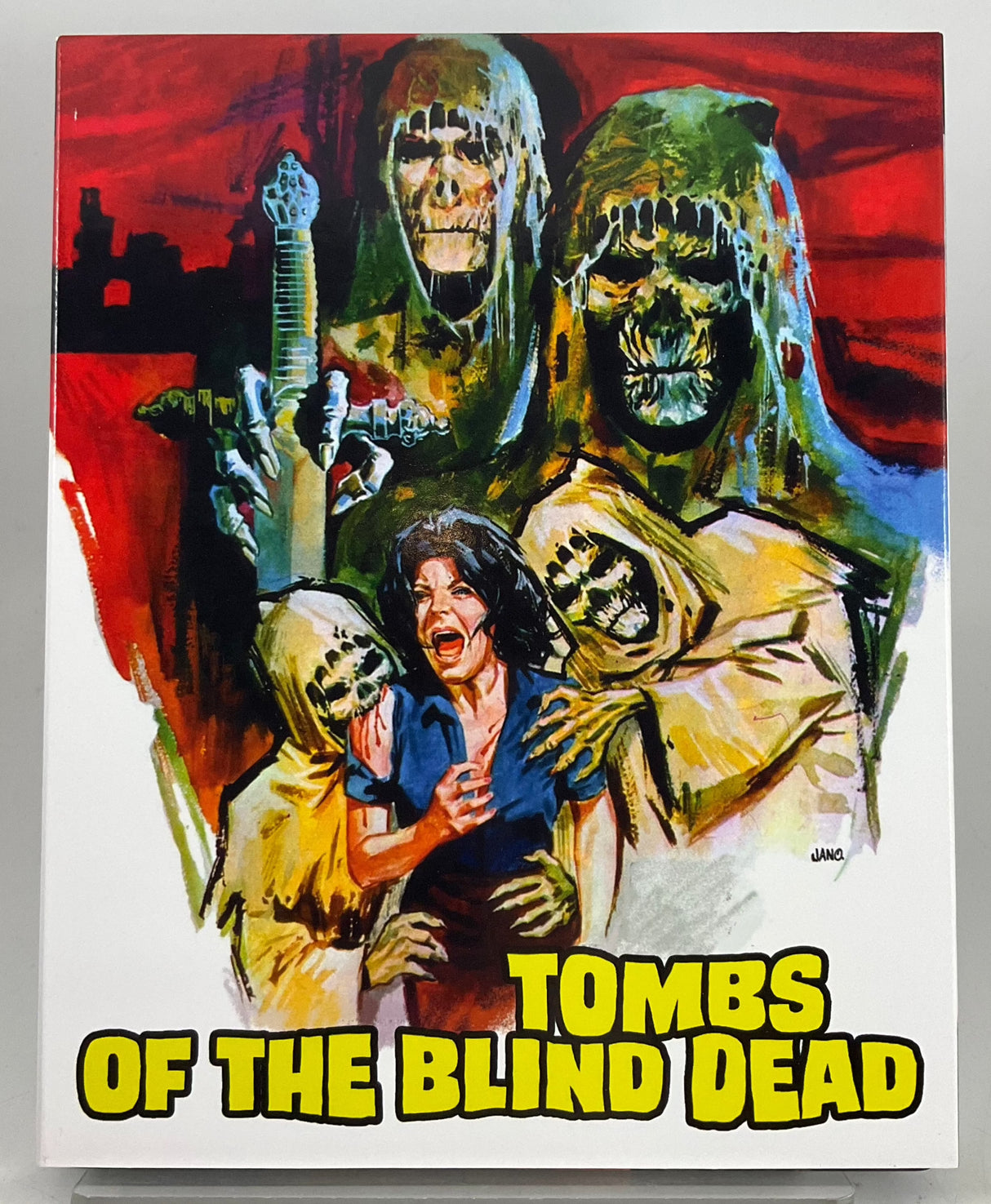 Tombs Of The Blind Dead (3 Disc Limited Edition Steelbook + Slipcover) USED