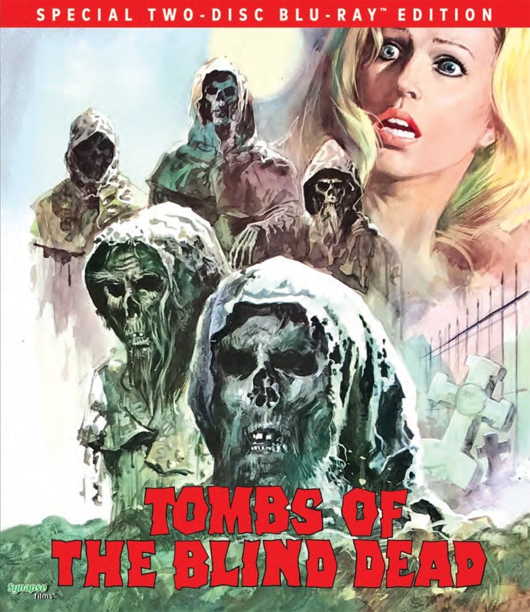 Tombs Of The Blind Dead - New Blu - Ray