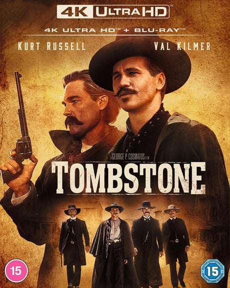 Tombstone (UK 4K UHD, Standard Edition, Region Free) w/SLIP - New 4K UHD