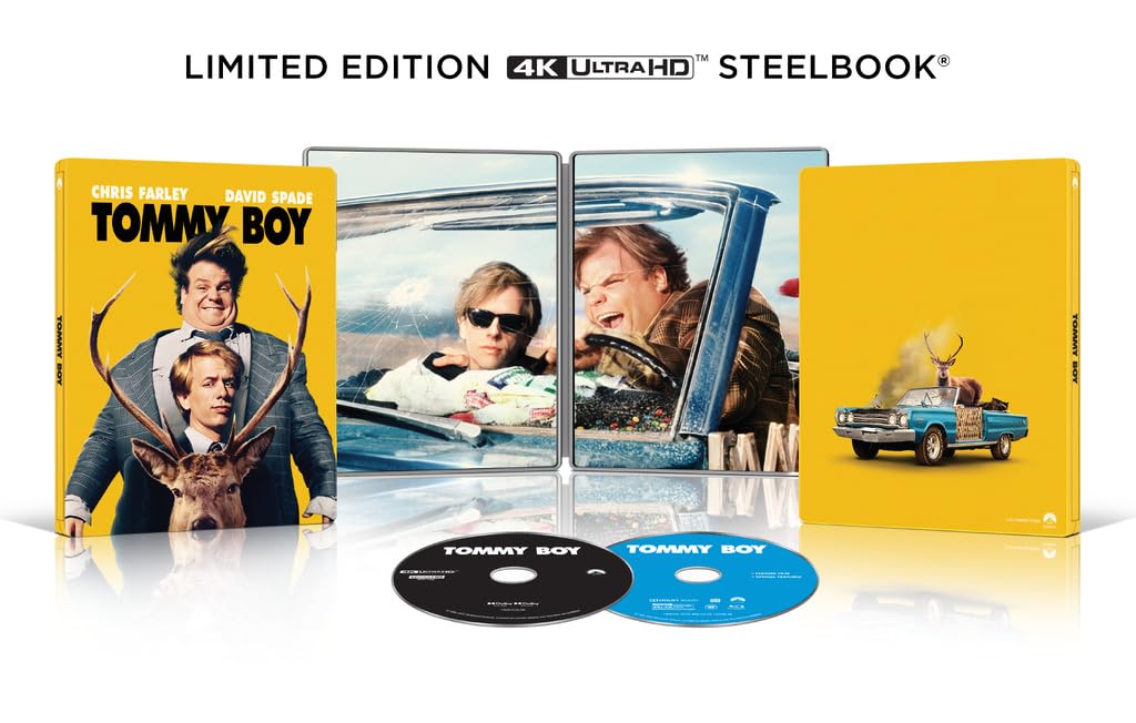 Tommy Boy (4K UHD, Limited Edition Steelbook) - New 4K UHD