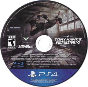 Tony Hawk's Pro Skater 1 and 2 Playstation 4 LOOSE - Video Games - Playstation 4