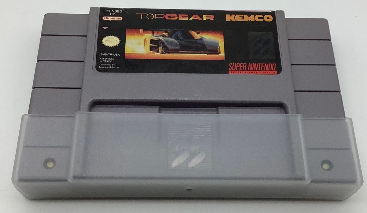 Top Gear Super Nintendo USED - Video Games - Nintendo SNES