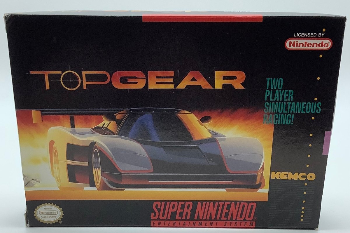 Top Gear Super Nintendo USED - Video Games - Nintendo SNES