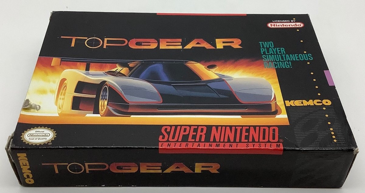 Top Gear Super Nintendo USED - Video Games - Nintendo SNES