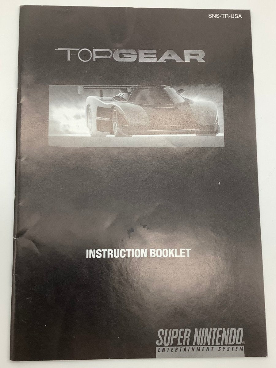Top Gear Super Nintendo USED - Video Games - Nintendo SNES