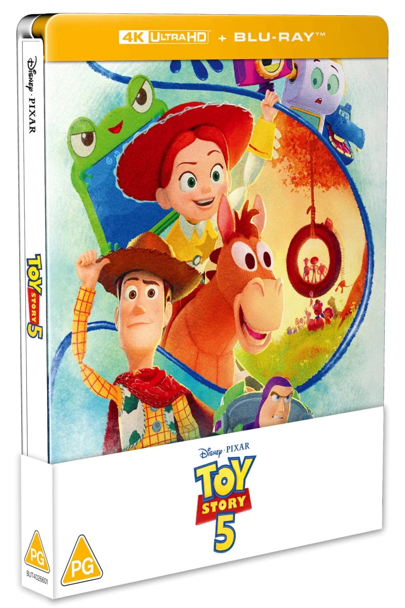 Toy Story 5 (4K UHD, UK Limited Edition Steelbook, Region Free/B) - New 4K UHD